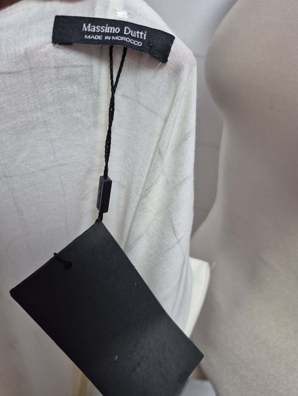 Massimo Dutti Drop Waist Midi Dress Size 2 - Picture 11 of 16